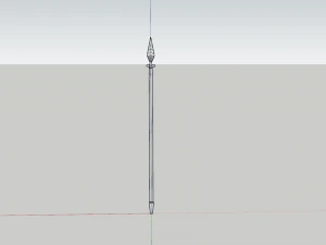 Long Weapons - Lowpoly Textured and Colorbased 3D Model