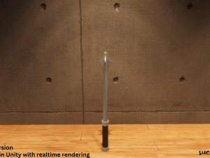 Maces - Lowpoly Textured and Colorbased 3D Модель