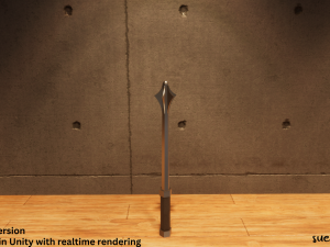 Maces - Lowpoly Textured and Colorbased 3D Модель