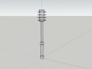 Maces - Lowpoly Textured and Colorbased 3D Model