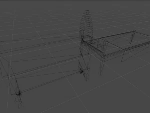 Medieval Blacksmith Set Low-poly 3D Model