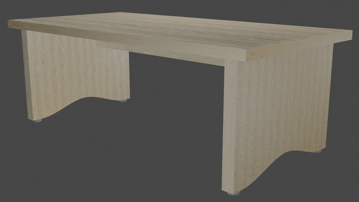 Office desk 3D Model .c4d .max .obj .3ds .fbx .stl .blend 