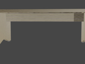 Office desk Modèle 3D