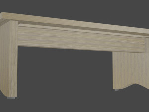 Office desk Modèle 3D