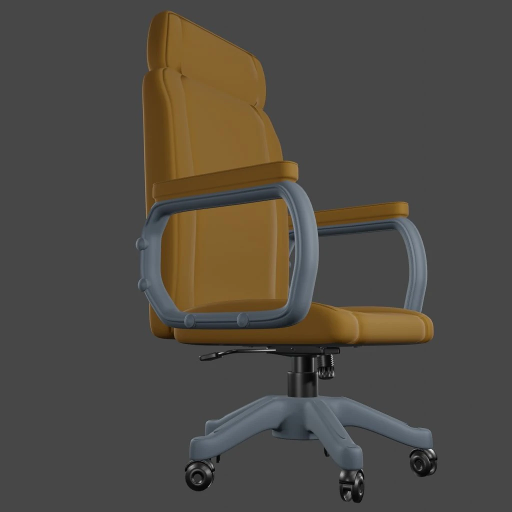 Office chair 3D Model .c4d .max .obj .3ds .fbx .stl .blend 