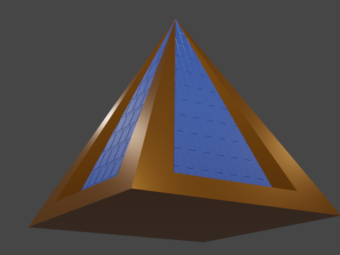 Pyramid 3Dモデル