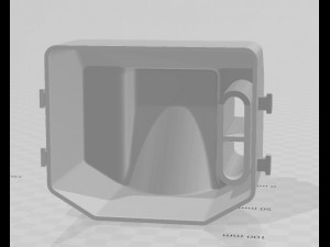 Romet pony air filter house 3D Принт Модель