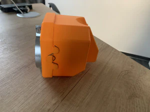 Romet pony air filter house 3D Print Model