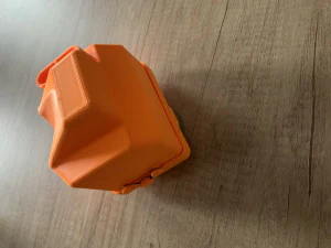 Romet pony air filter house 3D Print Model