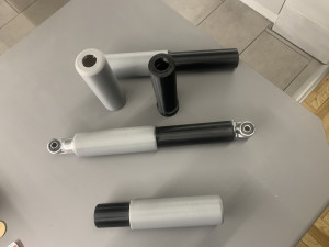 Simson Schwalbe star telescope cover Model do druku 3D