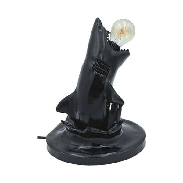 Exclusive Shark Lamp 3D Print Model .c4d .max .obj .3ds .fbx .stl .blend 