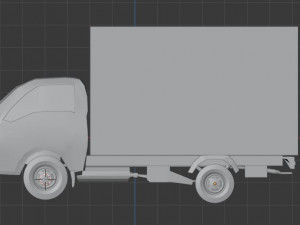 Hyundai porter 3D Model
