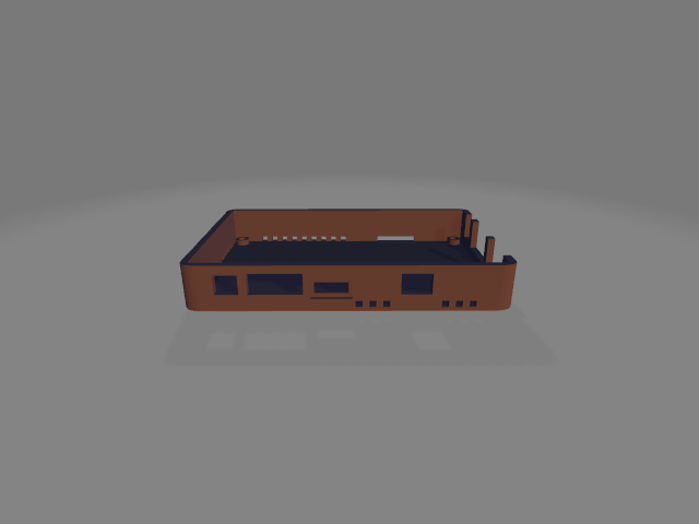 Orange Pi 4 LTS Case 3D Baskı Modeli .c4d .max .obj .3ds .fbx .stl .blend 