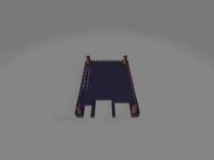 Orange Pi 4 LTS Case 3D Print Model
