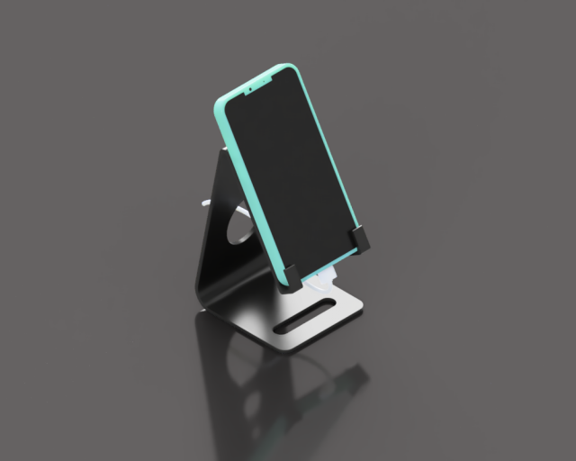 Affordable SmartPhone Stand 3D 프린트 모델 .c4d .max .obj .3ds .fbx .stl .blend 