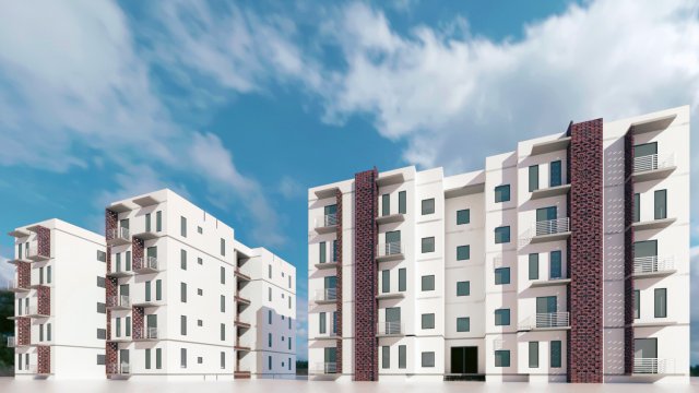 Cote divoire apartment Modèle 3D .c4d .max .obj .3ds .fbx .stl .blend 