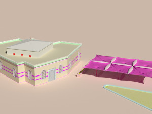 Mosque 3D Model