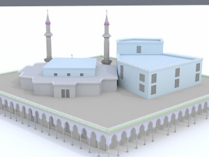 Mosque 3D Model