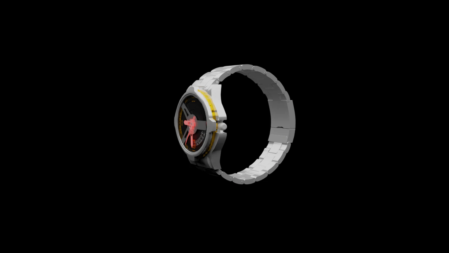 Trinox watch 3D Model .c4d .max .obj .3ds .fbx .stl .blend 