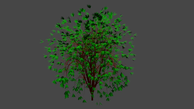 Bush 3D 模型 .c4d .max .obj .3ds .fbx .stl .blend 