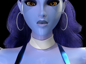 Widowmaker - Beach season by Danil Shepard - Free Model 3D