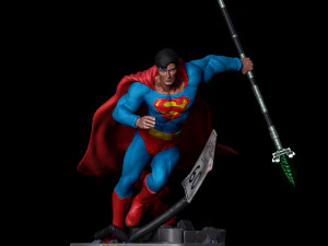 Options de t&ecirc;tes Superman Classic 2 Modèles 3D en vedette