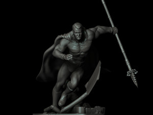 Superman Classic 2 heads options 3Dプリントモデル