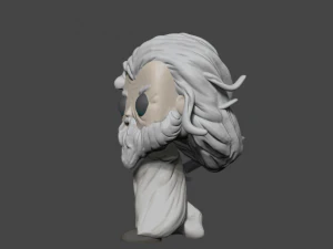 Gandalf Funko lord of the rings 3D Print Model
