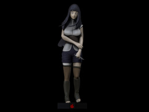 Hinata from Naruto The Last Movie Modelo de Impressão 3D