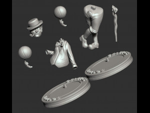 Boston Celtics Mascot Lucky the Leprechaun NBA STL 3D Принт Модель