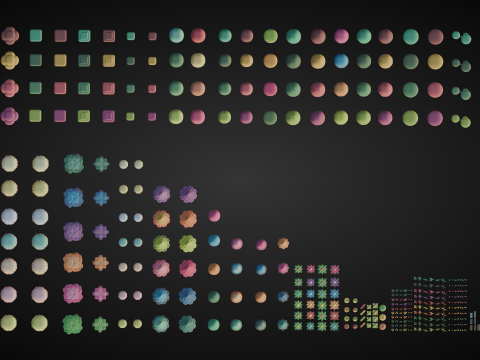 Cute Lowpoly Game Assets Tree 3D Model