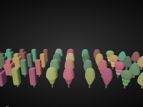 Cute Lowpoly Game Assets Tree 3D Model