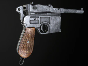 MAUSER C-96 Modelo 3D