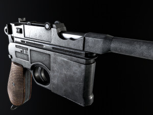 MAUSER C-96 Modelo 3D