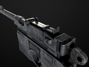 MAUSER C-96 Modelo 3D