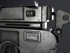 MAUSER C-96 Modelo 3D