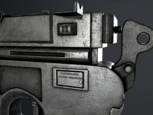 MAUSER C-96 3D Model