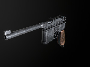 MAUSER C-96 Modelo 3D