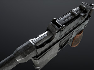 MAUSER C-96 Modelo 3D