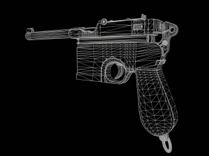 MAUSER C-96 Modelo 3D
