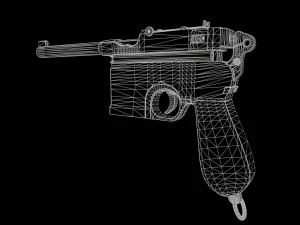 MAUSER C-96 3D Model