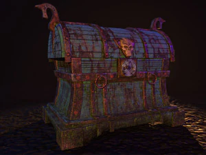 ANTİK SANDIK 3D Model