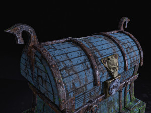 ANCIENT CHEST Modelo 3D
