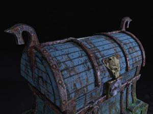 ANCIENT CHEST 3D Model
