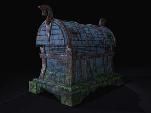 ANCIENT CHEST 3D Model