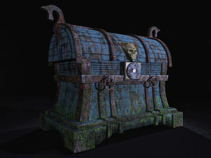 ANCIENT CHEST 3D Model