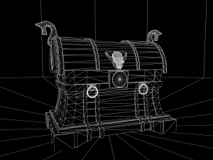 ANCIENT CHEST 3D Model