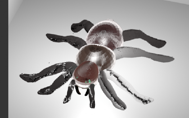 Spider 3D-Modell .c4d .max .obj .3ds .fbx .stl .blend 