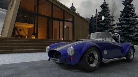 Cobra 1963 3Dモデル .c4d .max .obj .3ds .fbx .stl .blend 