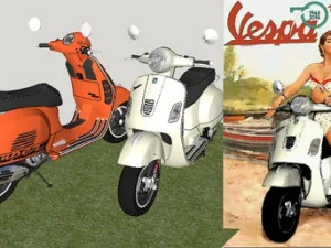 GTS 300 ie e SuperSport 3D Model